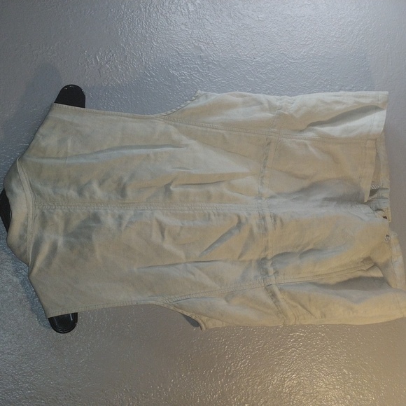 Max Jeans Linen Blend Zip up Vest M - Picture 6 of 6